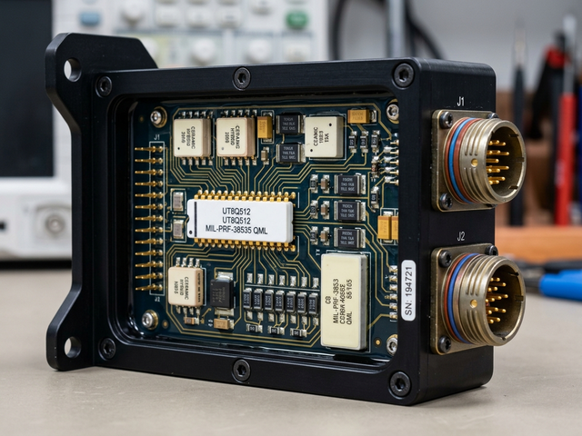 Military-grade ruggedized electronics module with mil-spec connectors
